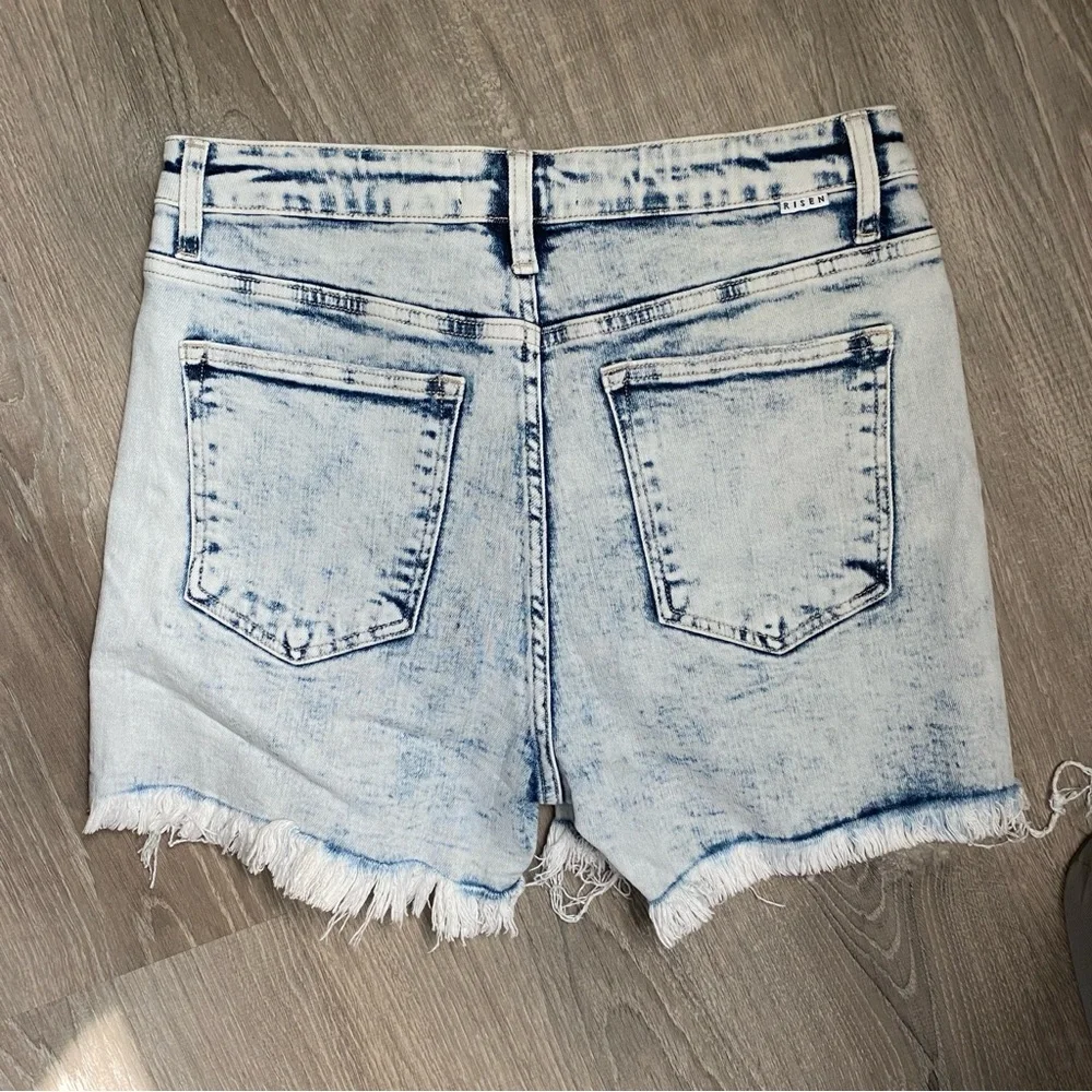Risen Jean Cutoff Shorts - Picture 2 of 6